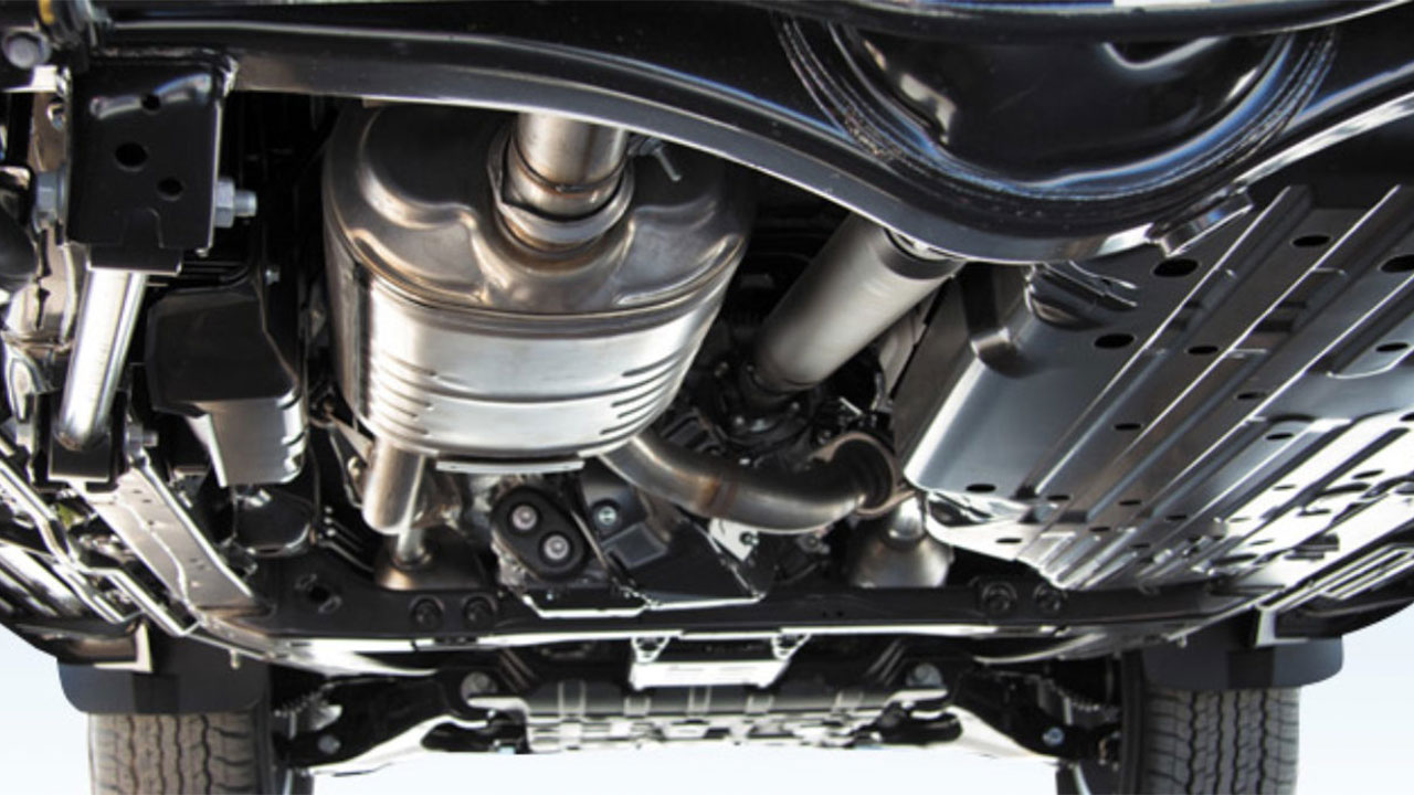 photo of underneath car