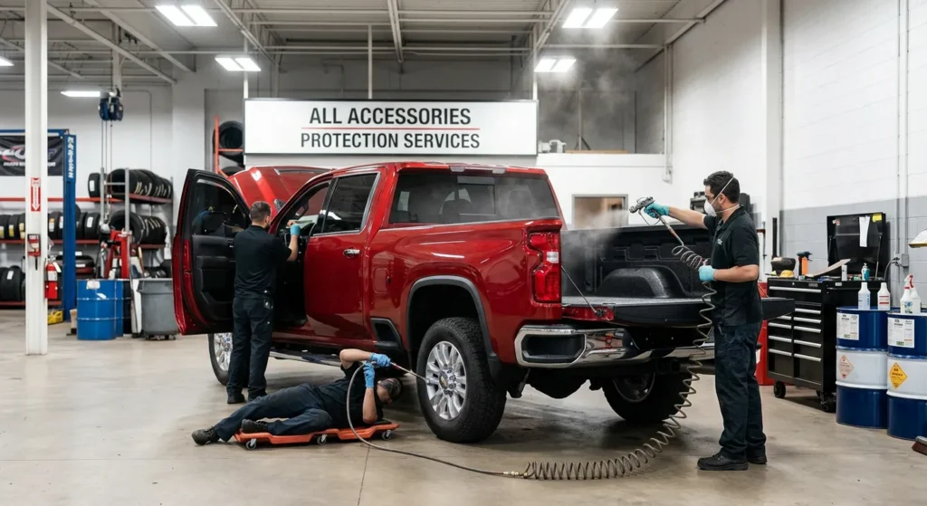 Protecting A New Truck In Illinois: Bedliner, Undercoating &Amp; Tint Naperville, Il &Amp; Countryside, Il | Ukz3Tnpl5Yiup D65Fnnr Pxthfkzm